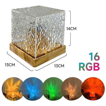 Crystal Lamp Water Ripple Projector